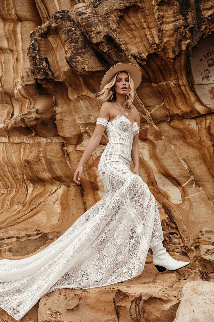 7 Places to Buy a Beautiful Boho Wedding Dress in the UK