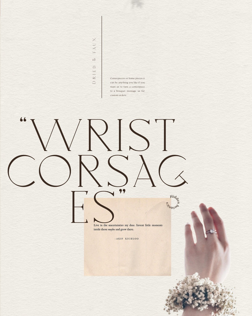 Wrist Corsages