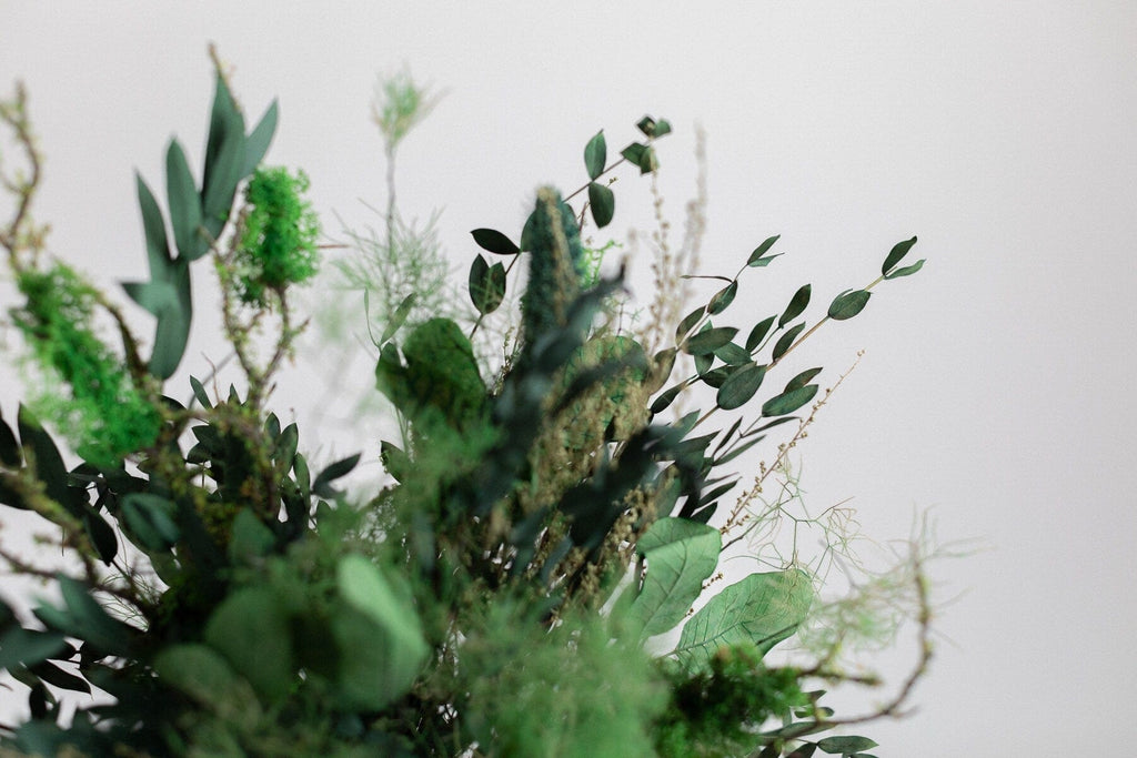 hiddenbotanicsweddings Bouquets Dried & Artificial Flowers Bridal Bouquet - Dark Green