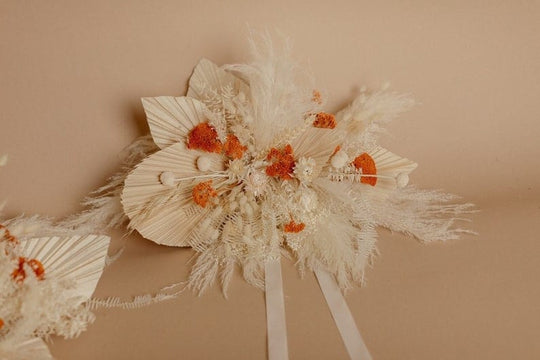 Burnt Orange Wristlet - Dried Flowers Forever