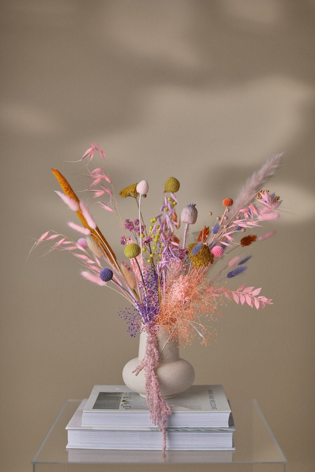 hiddenbotanicsweddings Floral Home Decorations Pastel Wildflower Boho Wedding Decoration / Pink and Purple Home Decoration / Boho home decor