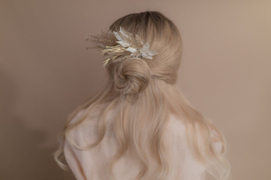 hiddenbotanicsweddings Hair Combs The Pampas And Prairie Hair Comb Wedding Accessory Set / Boho Wedding