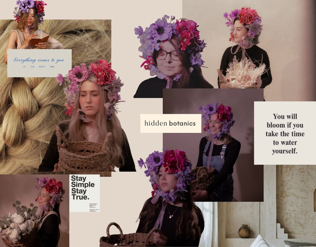 hiddenbotanicsweddings Hair Crowns Floral crown Bonnet Bridal Crown Bridgerton Blooms