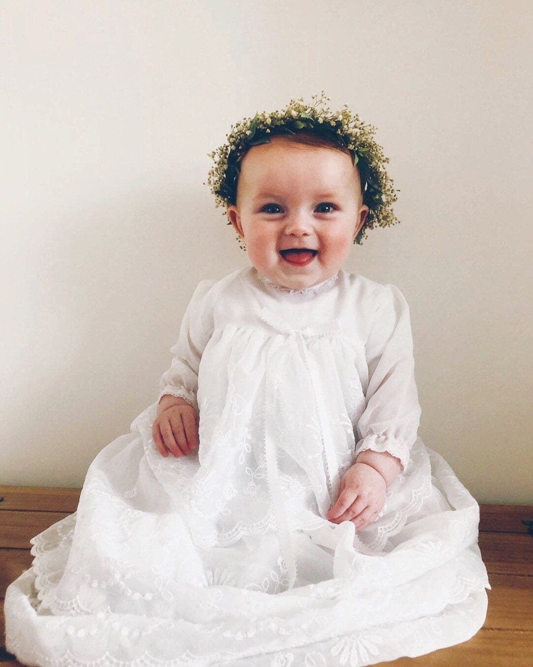 hiddenbotanicsweddings Hair Crowns Boho Flower Wreath, Baby's Breath Flower Crown, Woodland Flower Crown, Rustic Forest Herbs, Boxwood Wedding Crown, Bride Crown, Green Crown