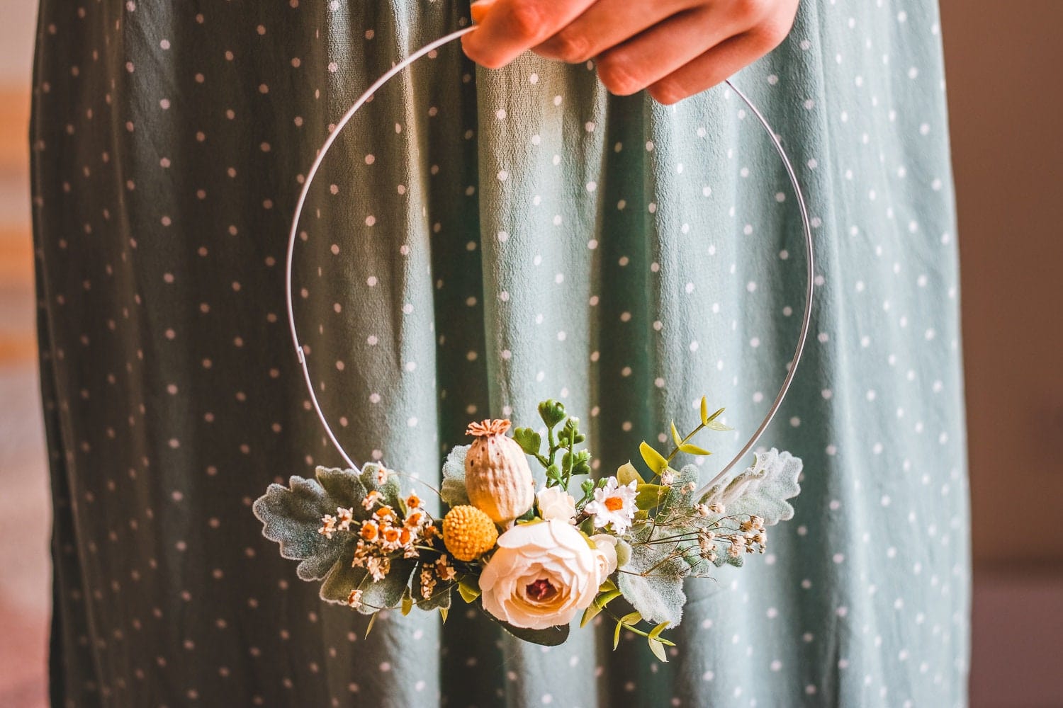 hiddenbotanicsweddings Floral Home Decorations White Metal Floral Hoop for Weddings and Decoration,Nordic Flower Hoop, Nursery hoop wreath, Wedding Decoration, Wedding Chair Hoops