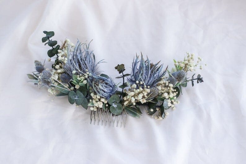 hiddenbotanicsweddings Bouquets Dried Flowers Bridal Bouquet - Soft Green & Cream